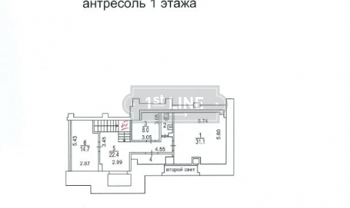 Аренда коммерческой недвижимости по адресу ЗАО,  м. Парк Победы,  ул. Площадь Победы, дом 2к2, объявление №ДГ847-a