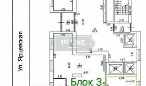 Аренда коммерческой недвижимости по адресу ЗАО,  м. Молодёжная,  ул. Ярцевская, дом 24к1, объявление №СП867-a