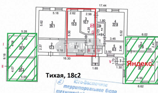 Аренда коммерческой недвижимости по адресу г. Москва, ЮВАО, р-н Люблино, Тихая ул., 18С2, объявление №КН3104-a