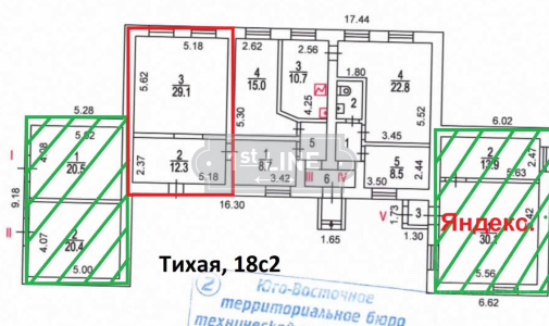 Аренда коммерческой недвижимости по адресу г. Москва, ЮВАО, р-н Люблино, Тихая ул., 18С2, объявление №КН3103-a