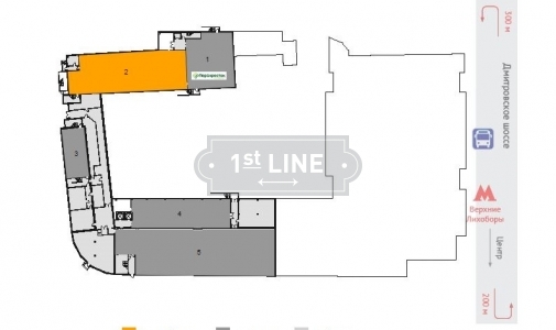 Аренда коммерческой недвижимости по адресу САО, м. Верхние Лихоборы, Дмитровское шоссе, дом 73, объявление №ГЛК1175-a