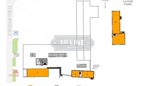 Аренда коммерческой недвижимости по адресу СВАО, м. Бутырская, Огородный проезд, дом 10, объявление №ГЛК1174-a